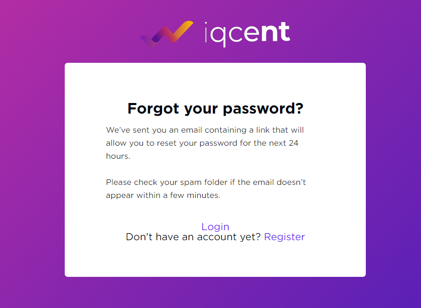 如何开立账户并登录IQcent