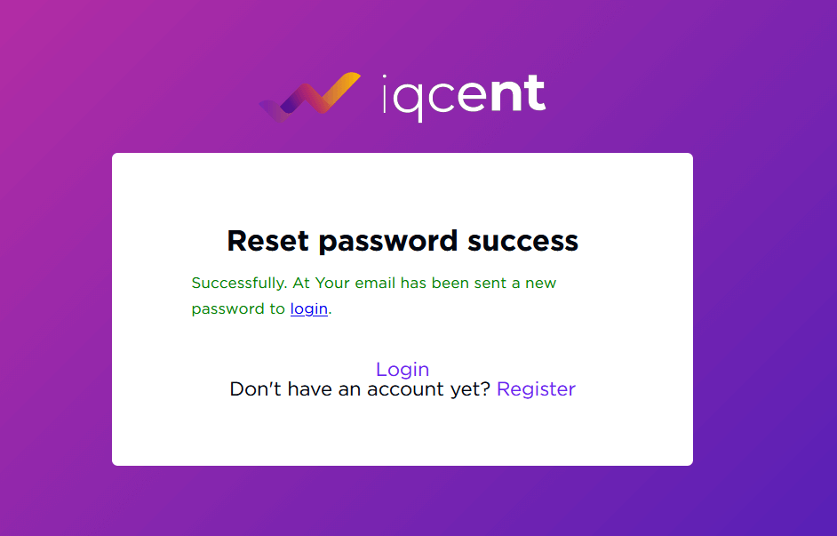 كيفية تسجيل الدخول إلى IQcent